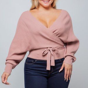 NWT Wrap  top